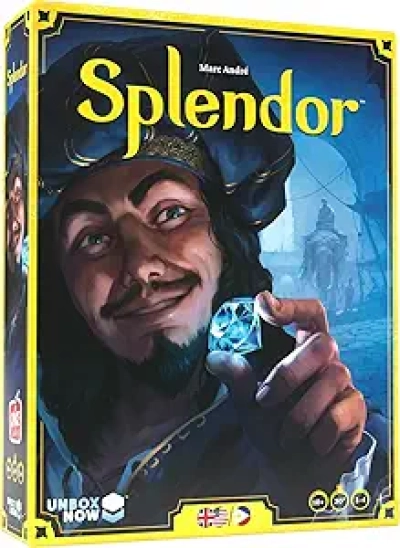 Asmodee Splendor Board Game - Award-Winning Strategy Game for Ages 10+