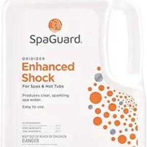 SpaGuard Enhanced Spa Shock 6 lbs | Multi-Purpose Clarifier & pH Buffer