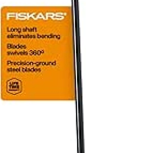 Fiskars 36" Long Handle Grass Shears - Standing Lawn Trimmer with 360° Swivel Blade