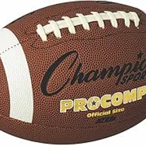 Champion Sports Official Size Composite Football - NFHS Approved