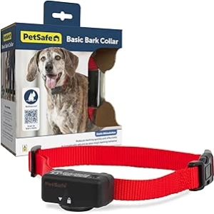 PetSafe Basic Bark Control Collar | Waterproof Dog Training Collar with Static Correction