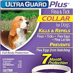 Hartz Ultraguard Plus Flea & Tick Dog Collar - 7 Month Protection