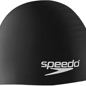 Speedo Silicone Swim Cap - Chlorine Protection & Comfortable Fit