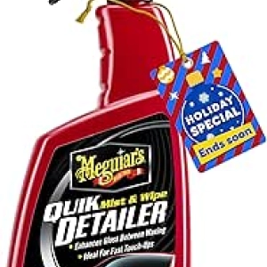 Meguiar's Quik Detailer Spray 32 oz - Instant Car Paint Protection & Shine