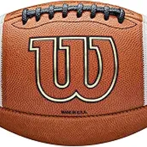 Wilson GST Official Leather Game Football | Premium US-Made