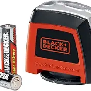 BLACK+DECKER Self-Leveling 360° Laser Level Tool with Wall Attachment