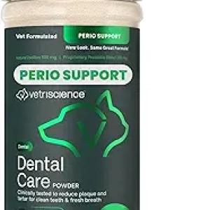 VetriScience Dental Care Powder for Dogs & Cats - Reduce Plaque & Tartar
