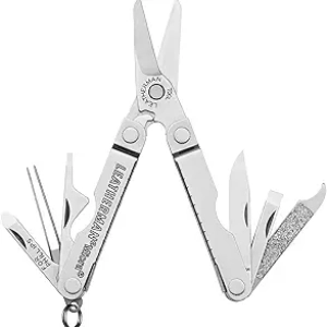 Leatherman Micra Keychain Multi-Tool | Portable EDC with Grooming Tools