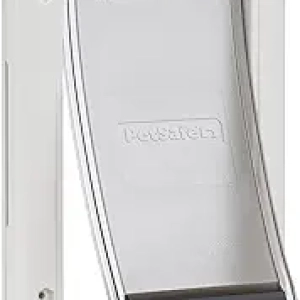 PetSafe Plastic Pet Door - Easy Install Small Pet Door for Wood & Metal Doors