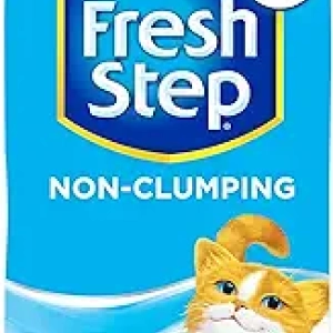 Fresh Step Non-Clumping Cat Litter with Febreze - 224oz Premium Odor Control