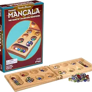 Pressman Mancala Board Game - Classic Strategy Game for Kids & Adults