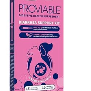 Nutramax Proviable Probiotics for Dogs & Cats - Diarrhea Support Kit