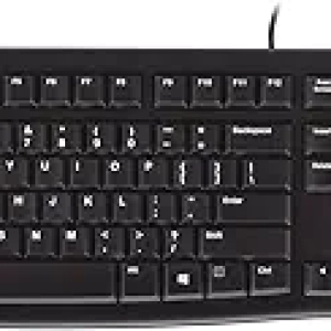 Logitech K120 Wired Keyboard - Full-Size USB Keyboard for Windows PC & Laptop
