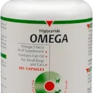 Vetoquinol Omega 3 Fish Oil for Dogs & Cats - EPA/DHA Supplement