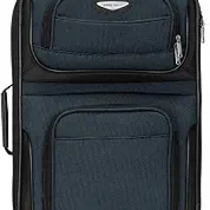 Travel Select Amsterdam 21-Inch Carry-On Softside Expandable Luggage with Rolling Wheels