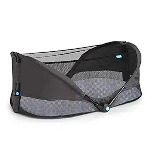 Munchkin Brica Fold N' Go Travel Bassinet - Lightweight Portable Baby Pod