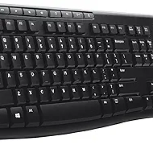 Logitech K270 Wireless Keyboard - Full-Size, 2-Year Battery, Spill-Proof Design