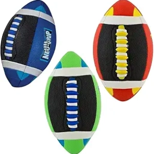 Mini Sponge Foam Football for Kids | Franklin Sports Grip-Tech Youth Football