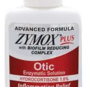 Zymox Advanced Otic Plus Ear Solution for Dogs & Cats - 1% Hydrocortisone
