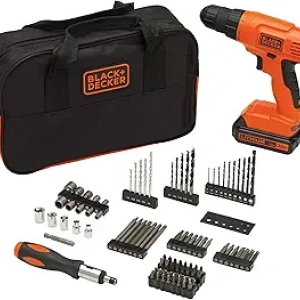 BLACK+DECKER 20V MAX Cordless Drill Driver Kit with 100-Piece Tool Set
