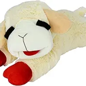 Multipet Lamb Chop Jumbo 24" Squeaky Dog Plush Toy - XXL for Large Dogs