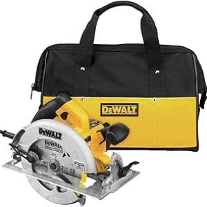 DEWALT 7-1/4" Circular Saw with 57° Bevel - Lightweight Corded Power Saw DWE575SB