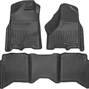 Husky Liners Weatherbeater Floor Mats for Ram 1500/2500/3500 | Lifetime Protection