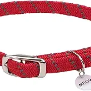 Elasta Cat® Reflective Safety Stretch Collar - Adjustable & Breakaway Design