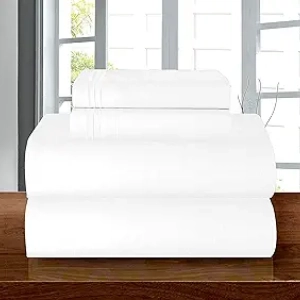 Elegant Comfort 1500 Queen Microfiber Bedding Set - Luxury Hotel Quality, Deep Pocket Fitted Sheet