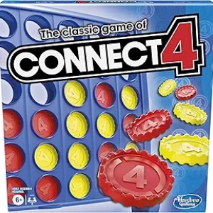 Connect 4 Classic Grid Game - Strategy Board Game for Kids & Family