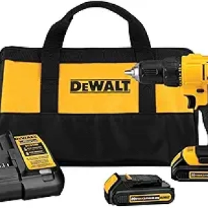 DEWALT 20V Max Cordless Drill Driver Set - 2 Speed, 1.3Ah Batteries & Charger