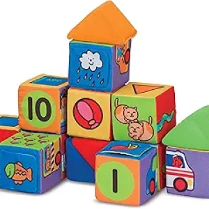 Melissa & Doug K's Kids Soft Blocks Set - Baby Learning Toys