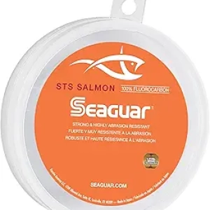 Seaguar STS Salmon 100% Fluorocarbon Fishing Line Leader - 100yd Spool