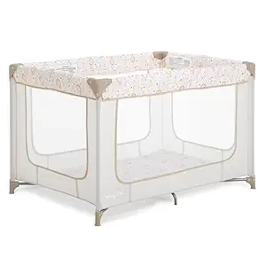 Dream On Me Zodiak Portable Playard - Lightweight Travel Crib with Carry Bag