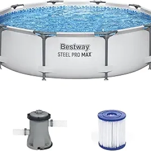 Bestway Steel Pro MAX 10' x 30" Above Ground Pool with Filter Pump