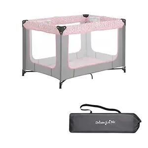 Dream On Me Zodiak Portable Playard - Lightweight Baby Playpen with Breathable Mesh & Padded Mat