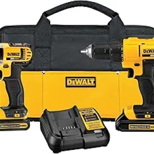 DEWALT 20V MAX Cordless Drill & Impact Driver Combo Kit - DCK240C2