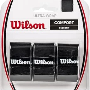 Wilson Ultra Wrap Tennis Overgrip 3-Pack - Black (WRZ403000)