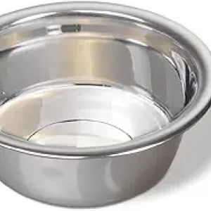 Small Stainless Steel Dog Bowl 16 OZ - Van Ness Pets Lightweight Dish