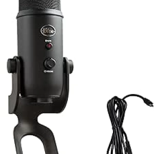 Blue Yeti USB Microphone - Professional Streaming & Podcast Mic for Gaming, YouTube, Discord