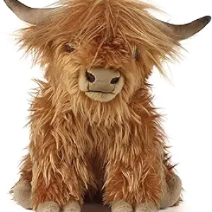 Highland Cow Stuffed Animal - Eco-Friendly Plush Toy | Living Nature
