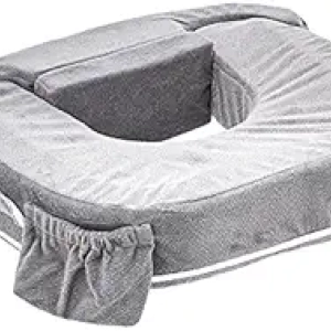 My Brest Friend Twin Nursing Pillow - Ergonomic Breastfeeding Support with Slipcover