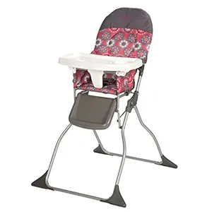 Cosco Posey Pop Foldable Baby High Chair | Portable, Lightweight & Easy Cleanup