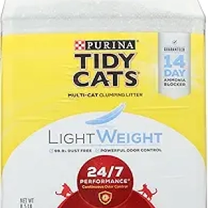 Tidy Cats Clumping Cat Litter - 24/7 Performance Lightweight Formula, 8.5 lb