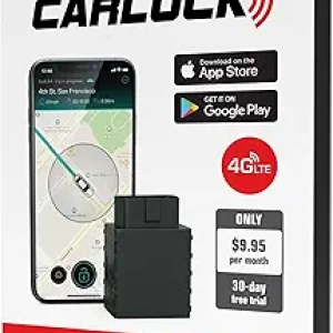 CARLOCK 4G Real-Time GPS Car Tracker & Anti-Theft Alarm System | OBD Plug & Play