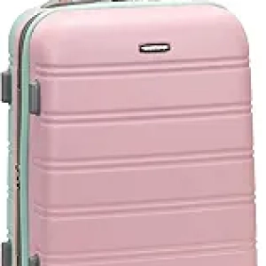 Rockland Melbourne Carry-On Luggage 20-Inch Expandable Hardside Spinner - Mint