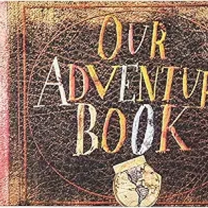 Anniversary Photo Album Scrapbook 11.6x7.5" - Our Adventure Book Wedding Memory Keeper with 80 Pages