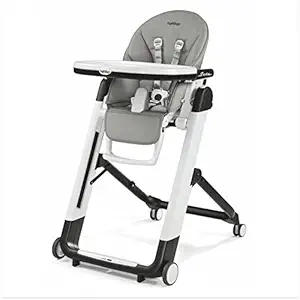 Peg Perego Siesta High Chair & Recliner - 9 Height Adjustable, Folding Baby Chair Made in Italy