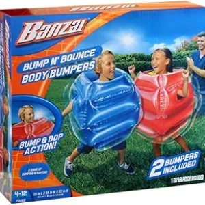 BANZAI Bump N' Bounce Body Bumpers - Inflatable Game for Kids Ages 4+
