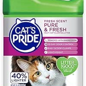 Cat's Pride Premium Lightweight Clumping Litter - 10 Days Odor Control
